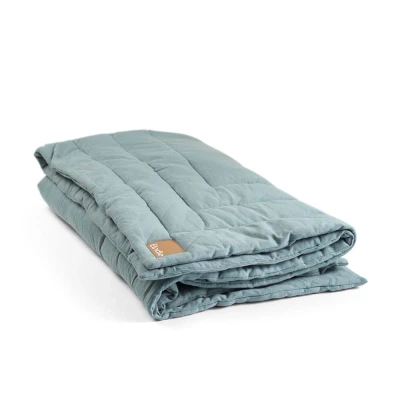 Bild av Elodie Details quiltad filt, pebble green