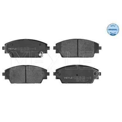 Bild av MEYLE 025 258 7516 Jeu de plaquettes frein ORIGINAL Quality Essieu avant avec indicateur d&#039;usure tôle anti bruit MAZDA: 3 3/5 portes, CX