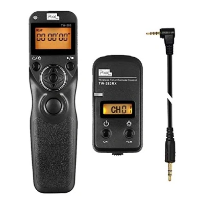 Bild av Pixel trådlös timer fjärrutlösare TW283 L1 fjärrkontroll trådutlösare kompatibel med Panasonic S5 S1H S1R S1M S1 G95 G91 FZ10002 G9 GH5 G85 G81 GX8 GX7 GH4 GH3 FZ2500 FZ200000 FZ1000 FZ300