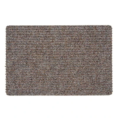 Bild av ASTRA dörrmatta inuti beige smutsfångande matta halkfri 50 x 80 cm vattenavvisande ribba slitstark antistatisk