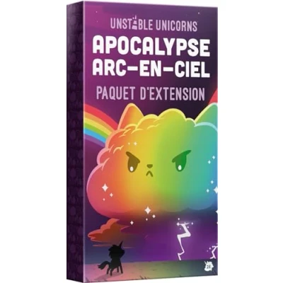 Bild av Asmodee TeeTurtle Unstable Unicorns Expansion: Rainbow Apocalypse Brädspel Kortspel Vuxenspel och barn från 8 år 28 spelare Svensk version
