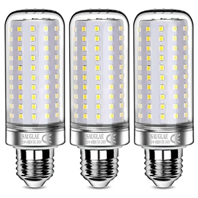 Bild av Sauglae LED lampor 26W, motsvarande 200 W glödlampa, 3 000 Lm, 4 000K neutral vit, E27 Edison skruvar, st