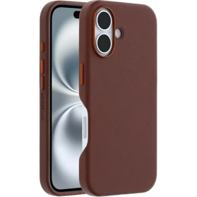 Bild av OtterBox iPhone 16 Symmetry Cactus Läderfodral (brun)