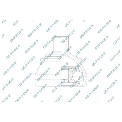 Bild av Drivknut, På hjulsidan, framaxel höger, vänster, vw phaeton, 3D0498099, 3D0498099X