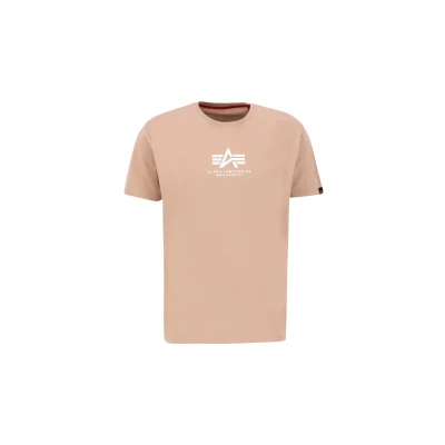 Bild av Alpha Industries Basic T ML för män, Dusty Coral, L