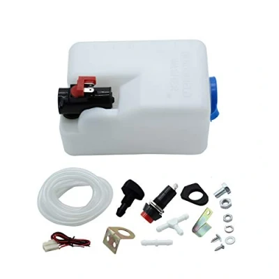 Bild av TAKPART 12 V universell vindruta tvättmaskin pump flaska tank kit tvättflaska
