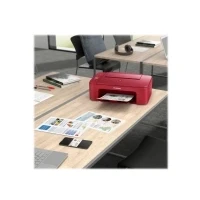 Bild av Canon PIXMA TS3352 multifunktionsenhet med färgbläckstråle (utskrift, skanna, kopiera, 3, 8 cm LCD skärm, WLAN, utskriftsapp, 4 800 x 1 200 Dpi) röd