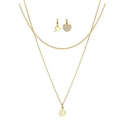 Bild av Elli SET Berlocker goldcoloured, Storlek: 45, Gold coloured