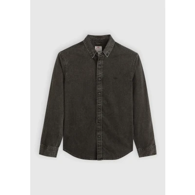 Bild av Levi&#039;s Authentic Button DOWN Skjorta, Storlek: Large, Gizmo washed black