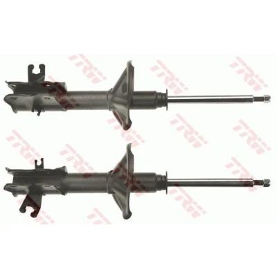 Bild av TRW TWIN JGM1093T Amortisseur Essieu avant Pression de gaz 45 Système bitube Jambe suspension Goujon en haut, Pont bas