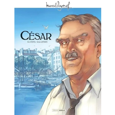 Bild av M. Pagnol en BD : César histoire complète