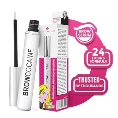 Bild av BROWCOCA! NE® ögonbrynsserum för snabb tillväxt och full bryggning vegansk ögonbrow Booster av Svenja Walberg Testvinnare ögonbrynstillväxt tillverkad i Tyskland