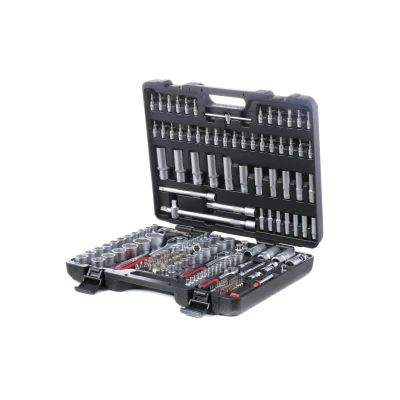 Bild av KS TOOLS 917.0779 Jeu de douilles 179 hexagonale Acier chrome vanadium 1/2, 1/4, 3/8 avec fonction crantage à tête carrée oscaro, mister auto,