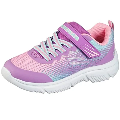 Bild av Skechers Performance GO RUN 650 Väglöparskor för barn, Storlek: 29, Pink/multicolor Textil/syntet