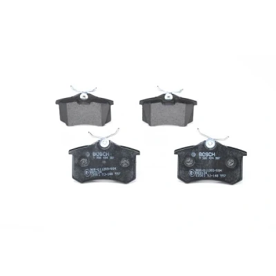 Bild av BOSCH 0 986 494 387 Jeu de plaquettes frein Low Metallic avec tôle anti bruit, instructions montage RENAULT: SCENIC 3, Megane 4 oscaro,