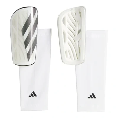 Bild av adidas Performance TIRO League SHIN Fotbollsbenskydd White black silver metallic, Storlek: 160 180, metallic