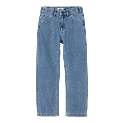 Bild av Name IT pojkar Nkmryan raka jeans 4525 im L Noos, medium blå denim, 152, Mellanblå 152