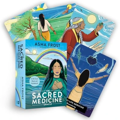 Bild av The Sacred Medicine Oracle: A 56 Card Deck and Guidebook