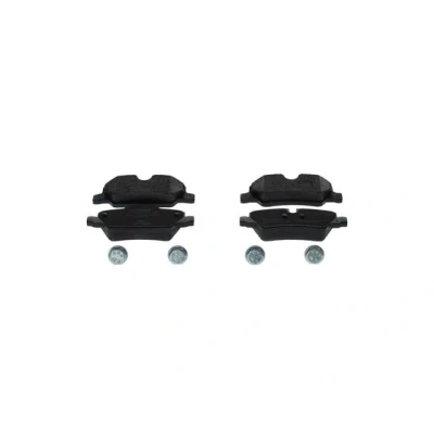 Bild av BOSCH 0 986 495 400 Jeu de plaquettes frein Low Metallic avec tôle anti bruit, instructions montage MINI: 3/5 portes, Cabriolet
