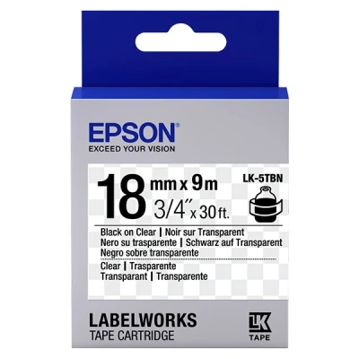 Bild av Epson LabelWorks LK 5TBN etiketttejp 1 rul