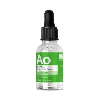 Bild av Dr Botanicals Aloe Vera ögonserum, 15 ml ögonserum för mörka ringar och ödem fuktgivande lugnande formel fyllighet minskar svullnad fina linjer