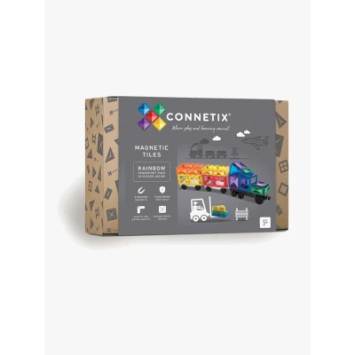 Bild av Connetix Byggsats Rainbow Transport 50 Delar
