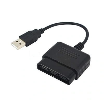 Bild av WANGCL USB 2.0 spelkontroll adapter konverteringskabel för PS2 till kompatibel med Sony PS1