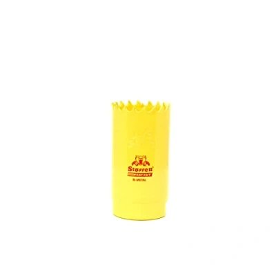 Bild av Starrett HSS hålsåg i bi metall FCH0118 snabbskuren extra kobolt för rostfritt mjukt ark trä plast olika material 29 mm