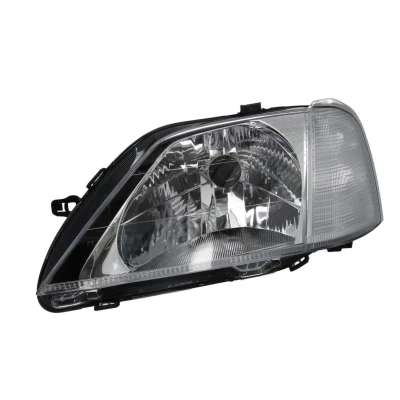 Bild av VAN WEZEL 1514961 Phares gauche H4 blanc pour circulation à droite sans commande correcteur de site projecteur P43t DACIA: Logan I MCV