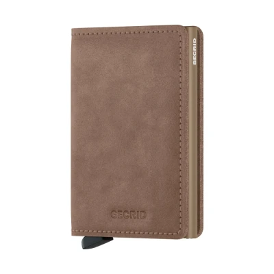 Bild av Secrid Slimwallet Vintage Taupe Gratis gravyr