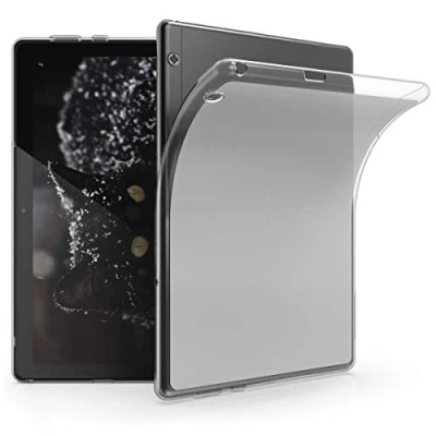 Bild av kwmobile fodral kompatibelt med Huawei MediaPad T5 10 mjukt TPU silikonfodral transparent surfplattskydd