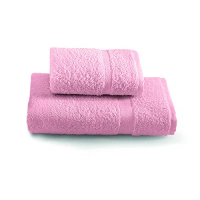 Bild av Gabel vanlig handduksset, 100% bomull, 100 x 60 0,8 cm rosa