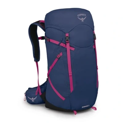 Bild av Osprey Sportlite Unisex Vandringsryggsäckar Minimalistisk och lätt design Airscape ryggpanel Fickor för vattenflaskor Höftbälte Bluesign godkända material