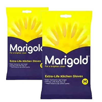 Bild av Marigolds 2 x Extra Life kökshandskar medium par