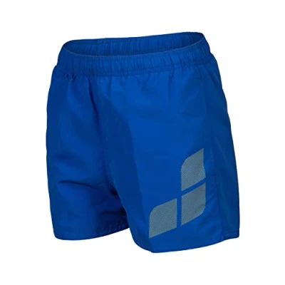 Bild av Arena Boy&#039;s Beach Short Logo R Board, Neon blå mjuk grön, 128 cm