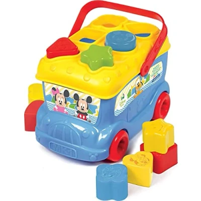 Bild av Jouet interactif pour bébé Clementoni The Mickey Mouse Bus 9 Pièces