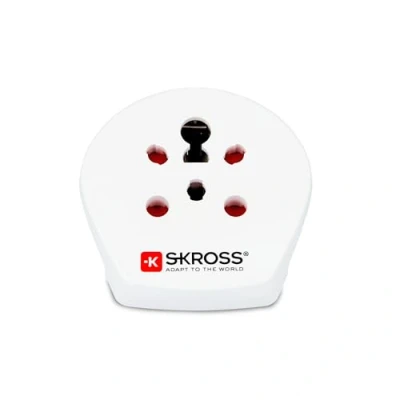 Bild av SKROSS 1500202 E Internationell Strömadapter, Vit, 5.8 x 4.7 cm