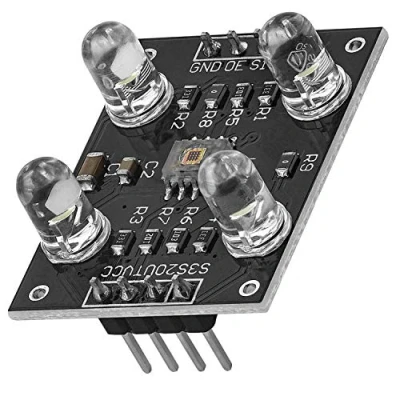 Bild av AZDelivery Färgsensor TCS230 TCS3200 färgsensormodul kompatibel med Arduino och Raspberry Pi