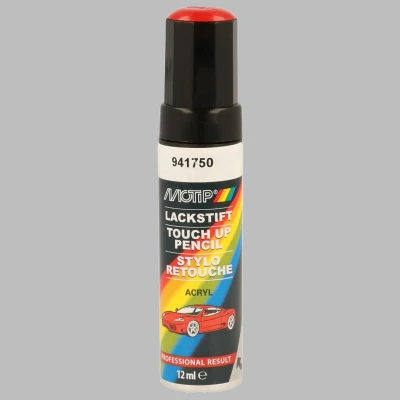 Bild av MOTIP 941750 Fordons kombinationslack 12ml Stift Röd RAL Acryl Spray 2009 traffic orange high glossy 400 ml