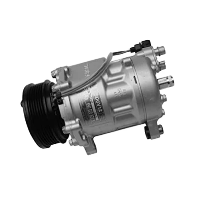 Bild av VALEO NEW ORIGINAL PART 699303 Kompressor SD6V121410/1454 12V PAG 46 R134a med kompressorolja