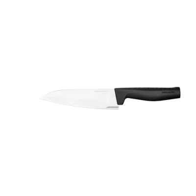 Bild av Fiskars kockkniv, Hard Edge, Elegant design, Totallängd: 30,1 cm, Rostfritt stål/plast, 1051748