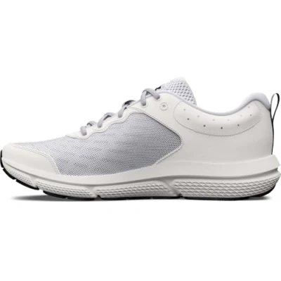 Bild av Under Armour UA Charged Assert 10, Sneaker, herr, White/Black/Black, 40 EU