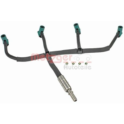 Bild av METZGER 0840117 Tuyau, carburant de fuite approprié pour diesel bio FORD: S Max Mk1, MONDEO 4, Galaxy Mk2 MPV, PEUGEOT: 407 Berline, 4007, 607 Berline