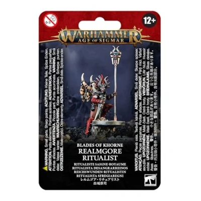 Bild av NY! Realmgore Ritualist Blades of Khorne Warhammer Age Sigmar