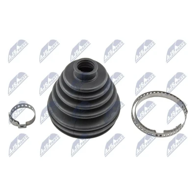 Bild av NTY NOP 006 Soufflet De Cardan côté roue, Essieu avant avec colliers FIAT: Linea, Punto II 3/5 portes, ALFA ROMEO: GT, MiTo, SAAB: 9 3 Berline