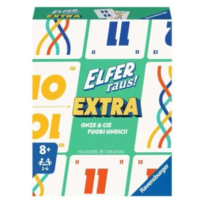 Bild av Ravensburger 20946 Elfer ut! Extra, kortspel för 2 6 spelare, klassiker från 8 år, extra utgåva