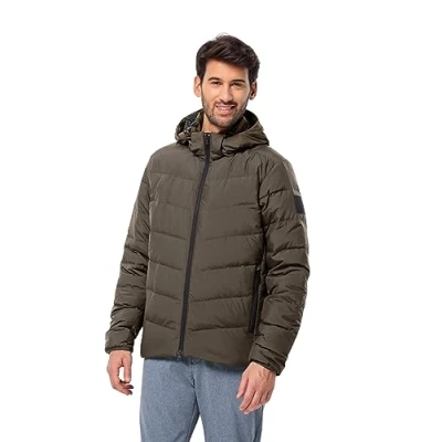 Bild av Jack Wolfskin Colonius JKT M dunjacka, Kallt kaffe, L herr,