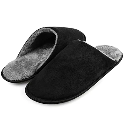 Bild av riemot Unisex mjuka plysch varma tofflor tofflor, Stil 10, 44/45 EU