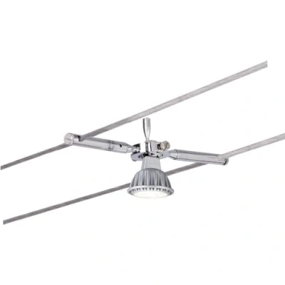 Bild av Paulmann 941.47, Utanpåliggande spotlight, GU5.3, 1 lampor, LED, 10 W, Krom