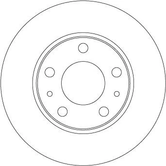 Bild av TRW DF6287 Disque de frein 276 16 5 118 plein peint IVECO: DAILY 3 Kasten/Kombi, 3, Bus
